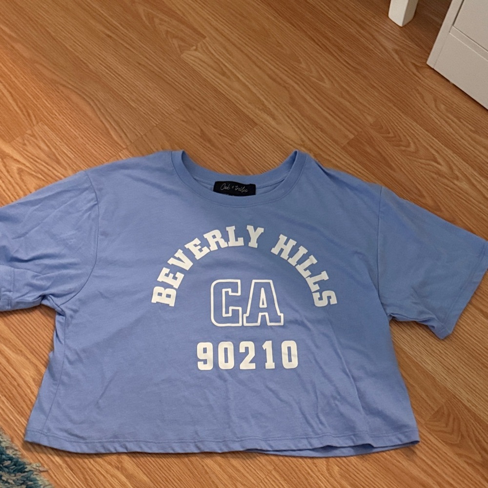 Blue Beverly Hills Graphic Tee
